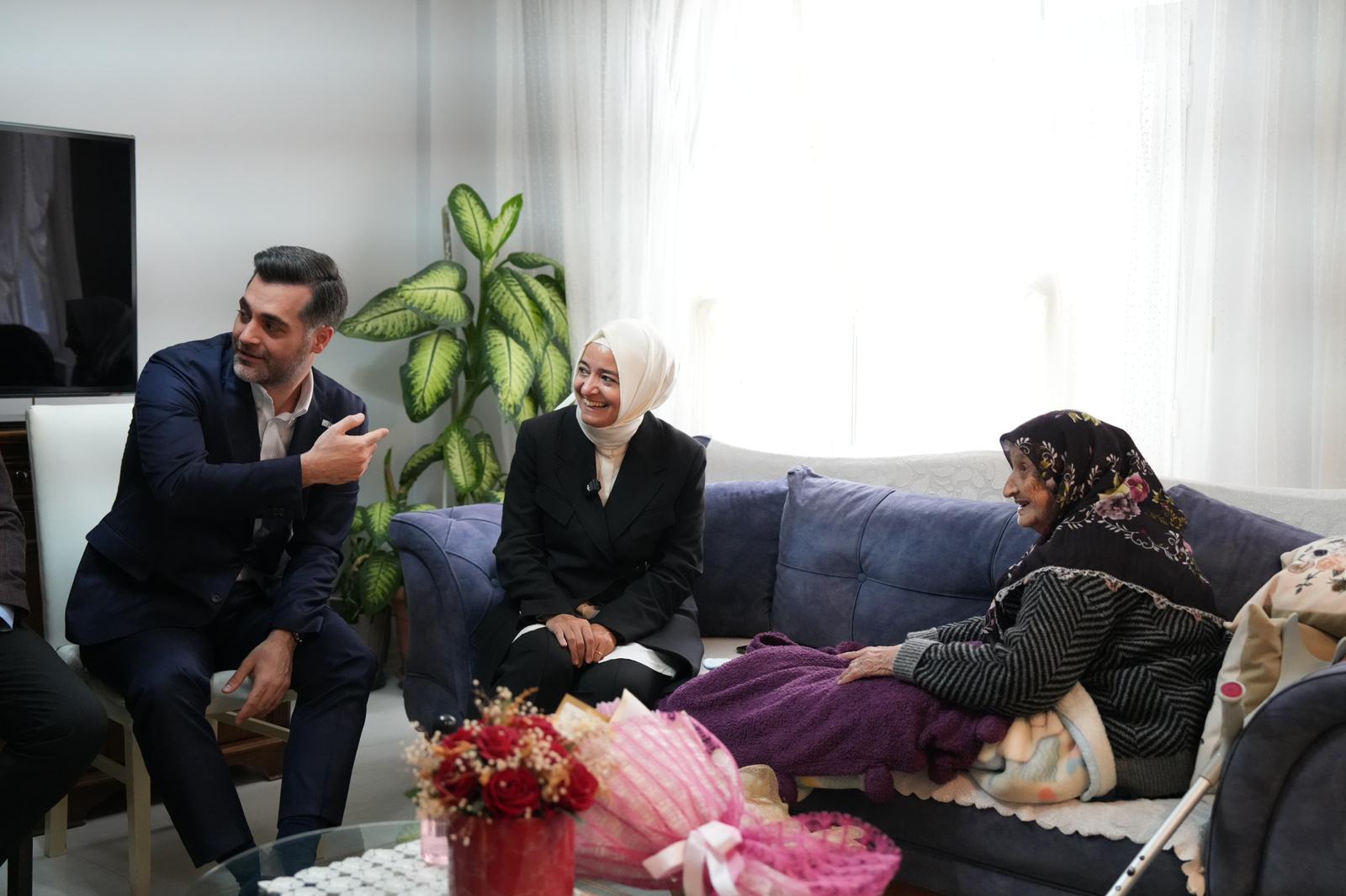 Üsküdar’da En Yaşlı Üyemize Ziyaret