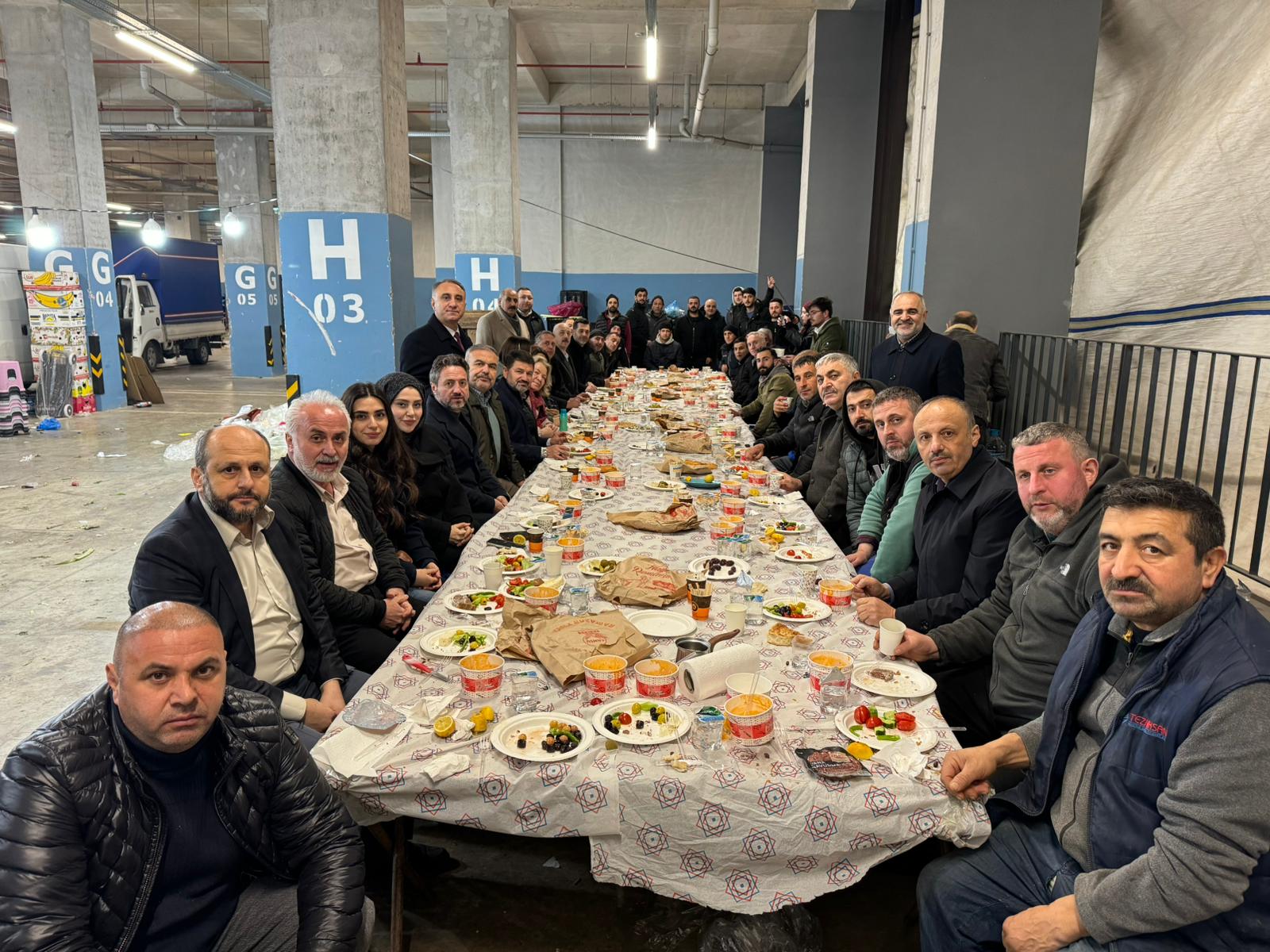 Bulgurlu'da Pazarcı Esnafıyla İftar Buluşması