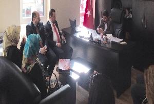 Ak Parti Üsküdar İlçe Başkanı Halit Hızır'dan CHP ve MHP'ye dostluk ziyareti