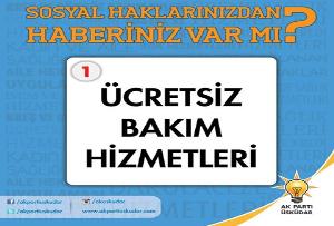 SOSYAL HAKLARINIZDAN HABERİNİZ VAR MI?