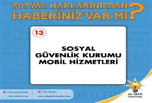 SOSYAL HAKLARINIZDAN HABERİNİZ VAR MI ?